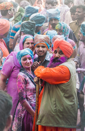 The festival of colors at its best